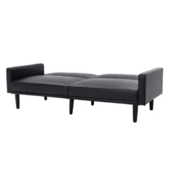 Faux Leather Futon Sofa With Arms Black - Room Essentials™ 21 Faux Leather Futon Sofa With Arms Black - Room Essentials™ -Optimal Household Items GUEST 07fa3ab4 90d6 4bd9 93e7 ffff76b6f4e7