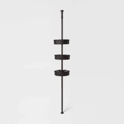 Steel Corner Tension Pole Caddy - Room Essentials™ 8 Steel Corner Tension Pole Caddy - Room Essentials™ -Optimal Household Items GUEST 14bce56a 1f6f 469f a443 28c65a963247