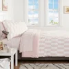 Dash Stripe Printed Microfiber Reversible Comforter & Sheets Set Ivory/Light Pink - Room Essentials™ -Optimal Household Items GUEST 1c62d8cb 69b4 4c7d b9fb 857eb088bdc9