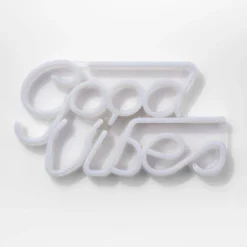 Neon Wall Sign White - Room Essentials™ -Optimal Household Items GUEST 230d754f f50b 4902 b932 65ee07d67f98