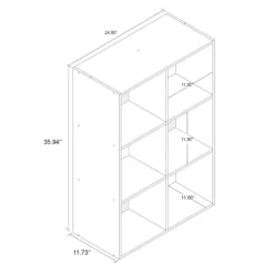 11" 6 Cube Organizer Shelf - Room Essentials™ -Optimal Household Items GUEST 23bb23fc faa0 480e beca eadbe5bf7daa