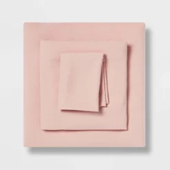 Twin/Twin XL Garment Washed Microfiber Solid Sheet Set - Room Essentials™ 14 Twin/Twin XL Garment Washed Microfiber Solid Sheet Set - Room Essentials™ -Optimal Household Items GUEST 27762cb4 2a66 45b9 975a dcea8ca0ef1a