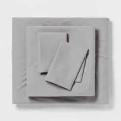 Stripe Microfiber Reversible Comforter & Sheet Set Gray - Room Essentials™ 15 Stripe Microfiber Reversible Comforter & Sheet Set Gray - Room Essentials™ -Optimal Household Items GUEST 2ee2ccc5 7a6d 4fb8 bbe2 72b632973d4c