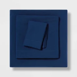 Twin/Twin XL Garment Washed Microfiber Solid Sheet Set - Room Essentials™ 12 Twin/Twin XL Garment Washed Microfiber Solid Sheet Set - Room Essentials™ -Optimal Household Items GUEST 2f52748f 61b8 499f 901a 64bc515f19d4