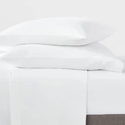 New Products 7 Garment Washed Microfiber Solid Sheet Set - Room Essentials™