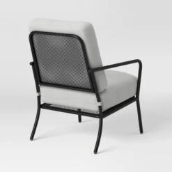 2pc Metal Mesh Outdoor Patio Chairs With Double Cushions, Club Chairs Black - Room Essentials™ 12 2pc Metal Mesh Outdoor Patio Chairs With Double Cushions, Club Chairs Black - Room Essentials™ -Optimal Household Items GUEST 371ea4bc 4699 4502 b3ba 0d69ff6385a3