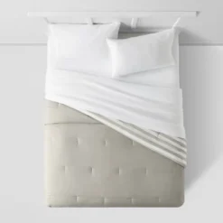 Microfiber Stripe Reversible Comforter - Room Essentials™ 13 Microfiber Stripe Reversible Comforter - Room Essentials™ -Optimal Household Items GUEST 3b039eae 6287 4f7a b5e1 b7ab4c2af3a5