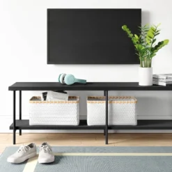 Optimal Household Items 33 Wood And Metal TV Stand For TVs Up To 60" - Room Essentials™