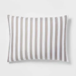 Stripe Microfiber Reversible Comforter & Sheet Set Gray - Room Essentials™ 16 Stripe Microfiber Reversible Comforter & Sheet Set Gray - Room Essentials™ -Optimal Household Items GUEST 5a9598e9 d4aa 4d44 a85d 1be4a621caae