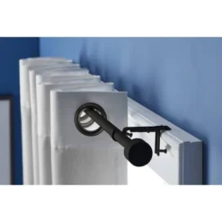 Easy Hang Frame Mount Curtain Rod Set Black - Room Essentials™ -Optimal Household Items GUEST 5a9ee7e1 fc07 426b a3e6 87a29e492957