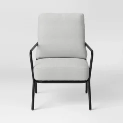 2pc Metal Mesh Outdoor Patio Chairs With Double Cushions, Club Chairs Black - Room Essentials™ 11 2pc Metal Mesh Outdoor Patio Chairs With Double Cushions, Club Chairs Black - Room Essentials™ -Optimal Household Items GUEST 6203c9a7 1e22 46a2 8ec3 0f040d1356ca