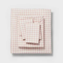 Dash Stripe Printed Microfiber Reversible Comforter & Sheets Set Ivory/Light Pink - Room Essentials™ 14 Dash Stripe Printed Microfiber Reversible Comforter & Sheets Set Ivory/Light Pink - Room Essentials™ -Optimal Household Items GUEST 68507cf3 a2b7 4bb8 a854 2dce462677a4