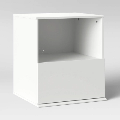1 Drawer Modular Nightstand White - Room Essentials™ 4 1 Drawer Modular Nightstand White - Room Essentials™ - Image 2
