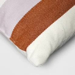 Cabana Striped Woven Cotton Square Throw Pillow - Room Essentials™ -Optimal Household Items GUEST 761ded34 4506 4bda 9fc3 87a0ed8ef15c