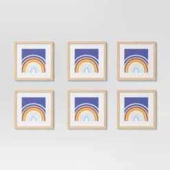 (Set Of 6) 11" X 11" Matted To 8" X 8" Frame Set - Room Essentials™ 14 (Set Of 6) 11" X 11" Matted To 8" X 8" Frame Set - Room Essentials™ -Optimal Household Items GUEST 9a854d8e ad55 4f2a 8688 004f094e221a