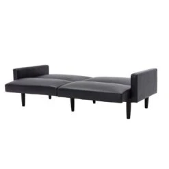 Faux Leather Futon Sofa With Arms Black - Room Essentials™ 19 Faux Leather Futon Sofa With Arms Black - Room Essentials™ -Optimal Household Items GUEST 9d1c56ec c4dc 4391 8d2f 40e99d25975e