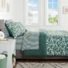 Floral Printed Microfiber Reversible Comforter & Sheets Set Dark Green - Room Essentials™ 1 Floral Printed Microfiber Reversible Comforter & Sheets Set Dark Green - Room Essentials™ -Optimal Household Items GUEST a3f7a3fb 906f 4a29 944d cfc223cbbbe5