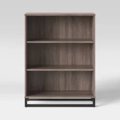 Mixed Material 3 Shelf Bookcase - Room Essentials™ -Optimal Household Items GUEST b437e40e ab40 4a04 8e12 b9c7014eab0e