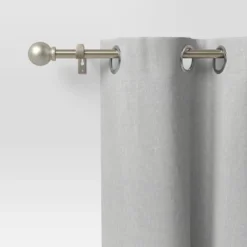 Café Smaller Ball Curtain Rod Silver - Room Essentials™ 8 Café Smaller Ball Curtain Rod Silver - Room Essentials™ -Optimal Household Items GUEST c2a41037 0ae4 47fd bced 7fc21f4f88f1