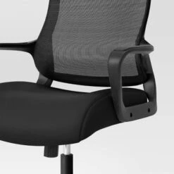 Comfort Office Chair Black - Room Essentials™ -Optimal Household Items GUEST c7067cef 57e1 4bfa 897a f166f91f7411