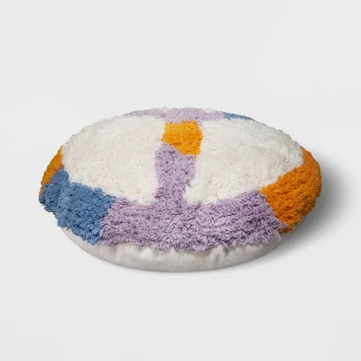 Peace Sign Printed Plush Round Throw Pillow - Room Essentials™ 4 Peace Sign Printed Plush Round Throw Pillow - Room Essentials™ - Image 2