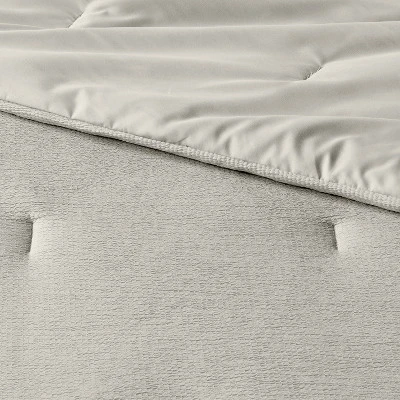 Microfiber Micro Texture Comforter - Room Essentials™ 7 Microfiber Micro Texture Comforter - Room Essentials™ - Image 5