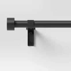 Easy Hang Frame Mount Curtain Rod Set Black - Room Essentials™ -Optimal Household Items GUEST cc6c3907 c23a 4766 a47d f7d9a66dcbe2