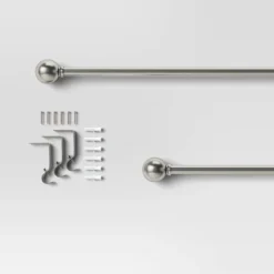 Café Ball Curtain Rod - Room Essentials™ -Optimal Household Items GUEST d28d3633 60a6 4baf b9d2 4b3033f0a751