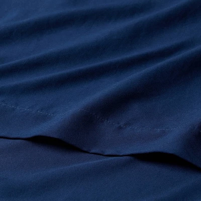 Twin/Twin XL Garment Washed Microfiber Solid Sheet Set - Room Essentials™ 4 Twin/Twin XL Garment Washed Microfiber Solid Sheet Set - Room Essentials™ - Image 2