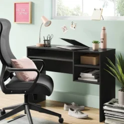 Optimal Household Items 41 Comfort Office Chair Black - Room Essentials™