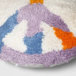 Peace Sign Printed Plush Round Throw Pillow - Room Essentials™ 8 Peace Sign Printed Plush Round Throw Pillow - Room Essentials™ -Optimal Household Items GUEST ec6a31c1 887a 4854 9139 f575509659bf