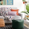 Color Block With Contrast Piping Pouf - Room Essentials™ -Optimal Household Items GUEST f7c15d71 04a8 4a9f 8a4c 66ac7f0c8a58