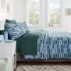 Foster Microfiber Reversible Comforter & Sheets Set Blue/Dark Green - Room Essentials™ -Optimal Household Items GUEST f87ca377 0f4f 410c a12c 361a594a813e